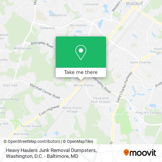 Mapa de Heavy Haulers Junk Removal Dumpsters