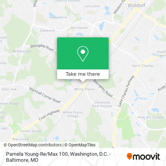 Mapa de Pamela Young-Re/Max 100