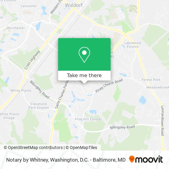 Notary by Whitney map