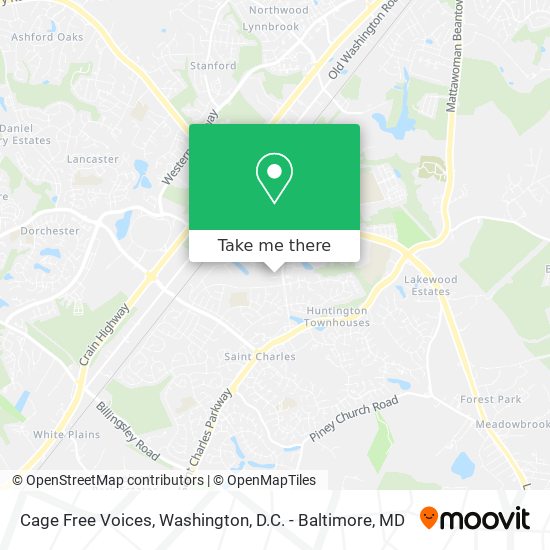 Cage Free Voices map