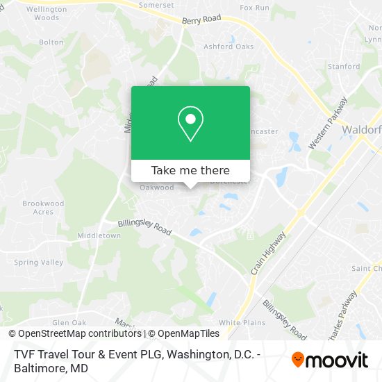 TVF Travel Tour & Event PLG map