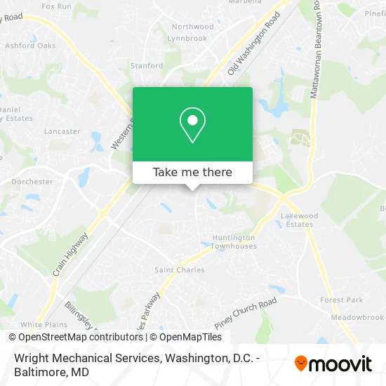 Wright Mechanical Services map