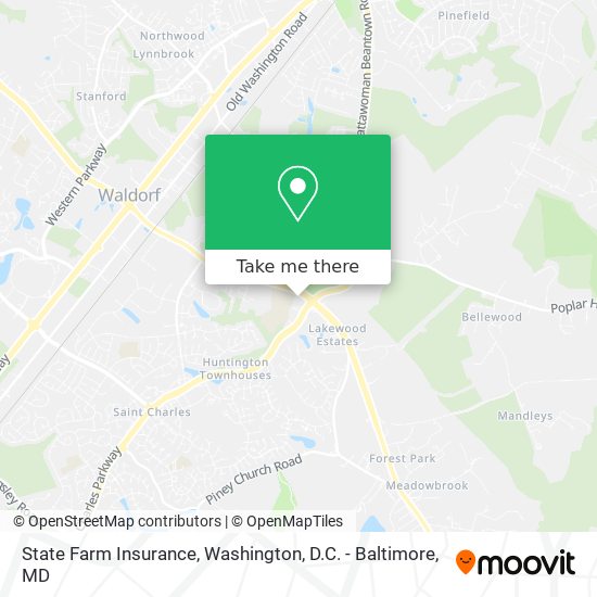 Mapa de State Farm Insurance