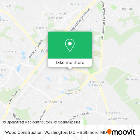 Wood Construction map