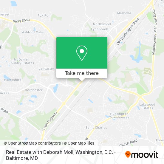 Mapa de Real Estate with Deborah Moll