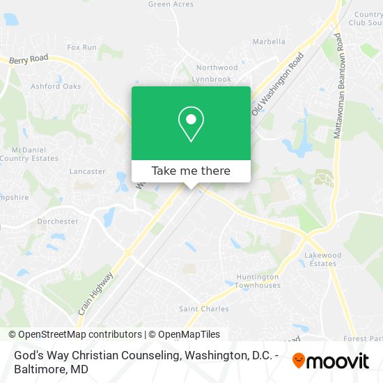 God's Way Christian Counseling map