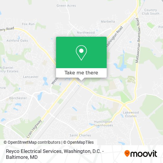 Mapa de Reyco Electrical Services