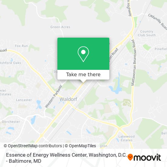 Essence of Energy Wellness Center map