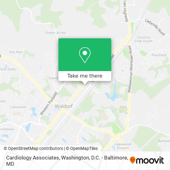 Cardiology Associates map