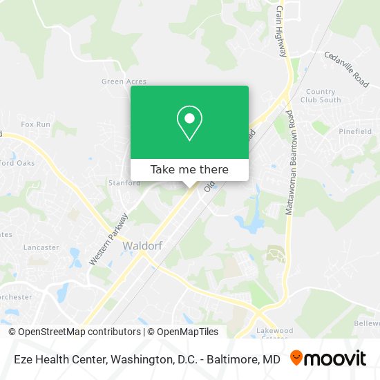 Eze Health Center map