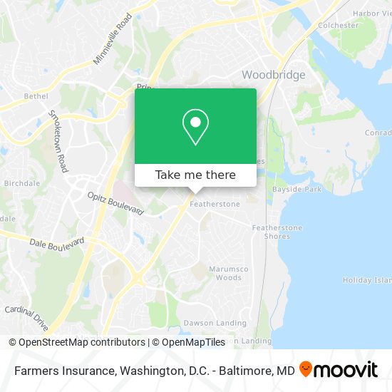 Farmers Insurance map