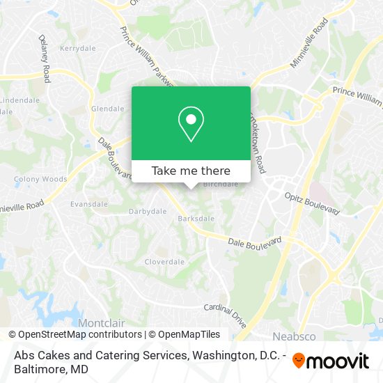 Abs Cakes and Catering Services map