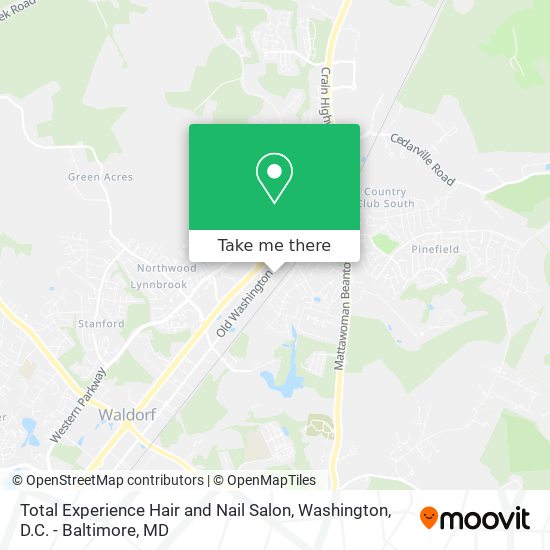 Total Experience Hair and Nail Salon map