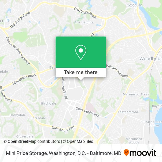 Mini Price Storage map