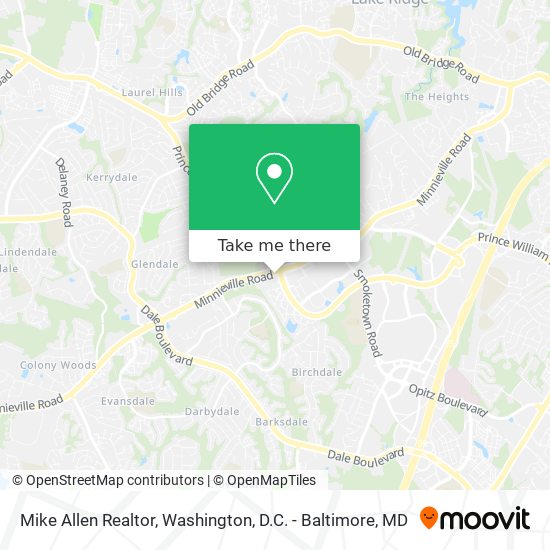 Mike Allen Realtor map