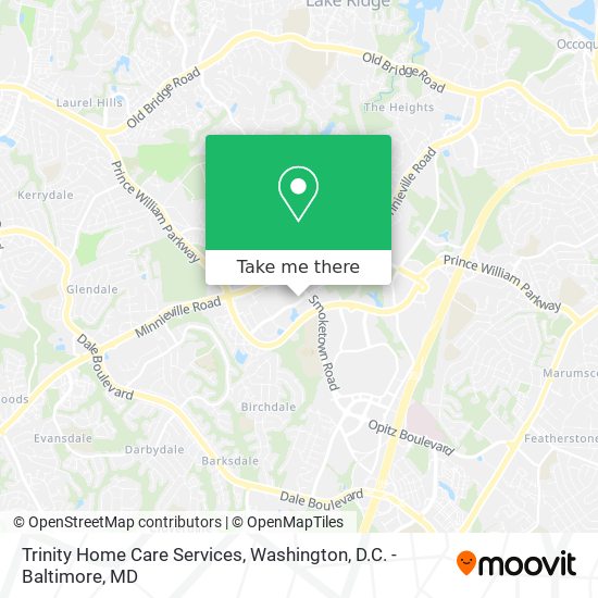 Mapa de Trinity Home Care Services