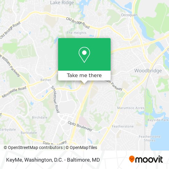 KeyMe map