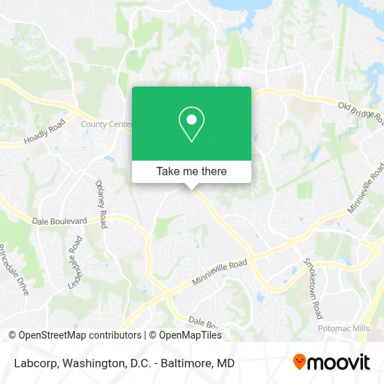 Labcorp map