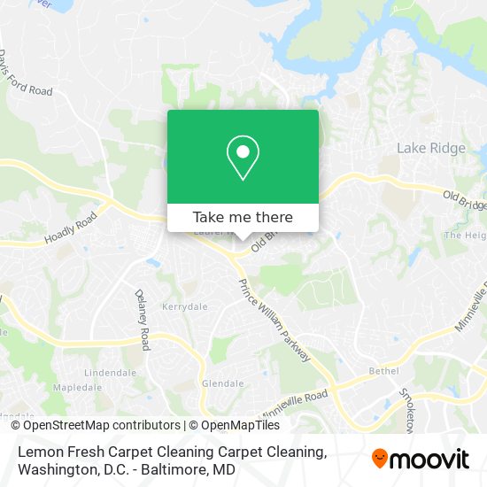 Mapa de Lemon Fresh Carpet Cleaning Carpet Cleaning