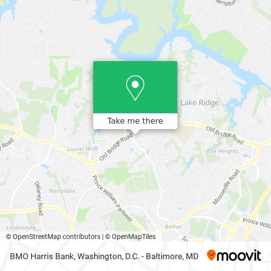 BMO Harris Bank map