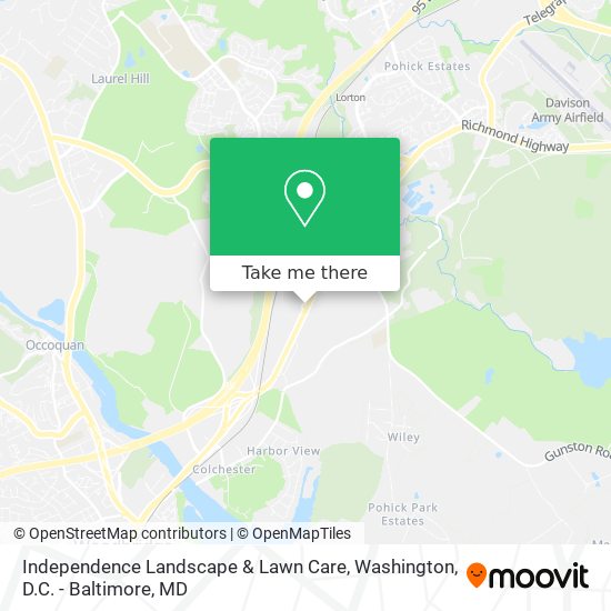 Mapa de Independence Landscape & Lawn Care