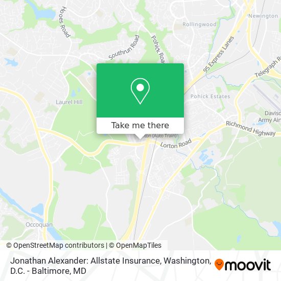 Jonathan Alexander: Allstate Insurance map