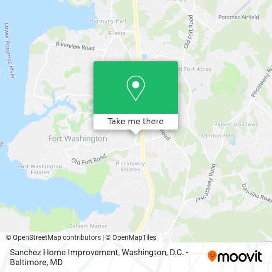 Mapa de Sanchez Home Improvement
