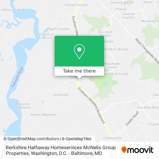 Berkshire Hathaway Homeservices McNelis Group Properties map
