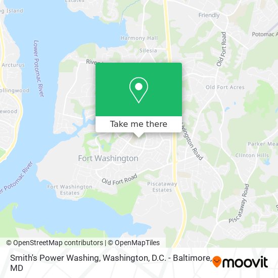 Mapa de Smith's Power Washing