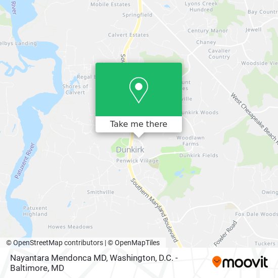 Mapa de Nayantara Mendonca MD