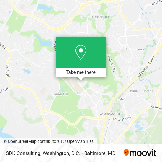 SDK Consulting map