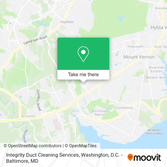 Mapa de Integrity Duct Cleaning Services
