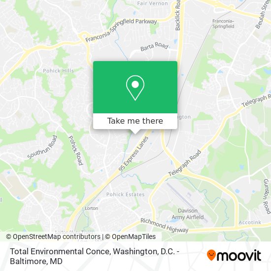 Mapa de Total Environmental Conce