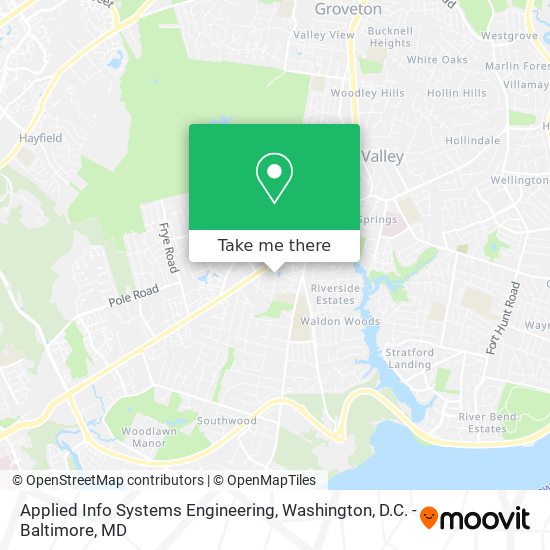 Applied Info Systems Engineering map
