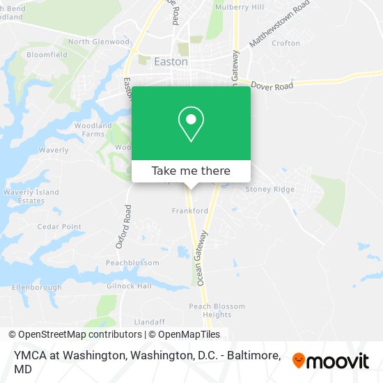 Mapa de YMCA at Washington