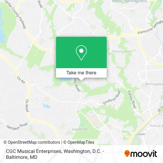 CGC Musical Enterprises map