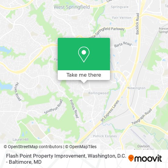 Flash Point Property Improvement map