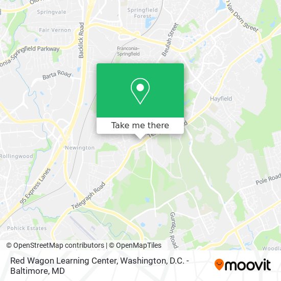 Mapa de Red Wagon Learning Center