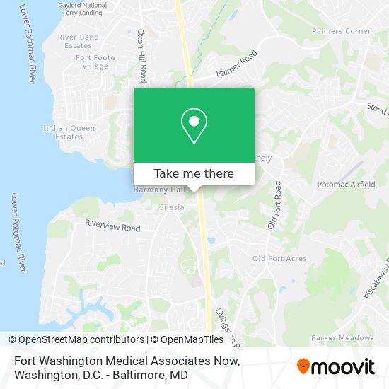 Mapa de Fort Washington Medical Associates Now