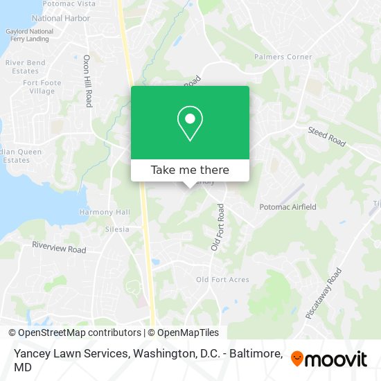 Yancey Lawn Services map