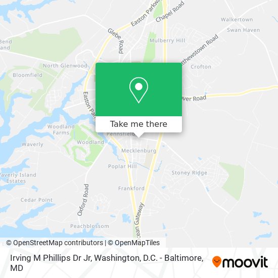 Mapa de Irving M Phillips Dr Jr