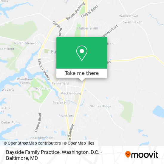 Bayside Family Practice map