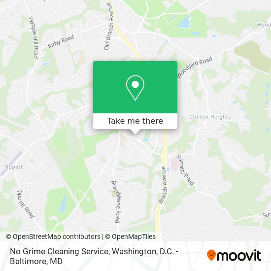 No Grime Cleaning Service map