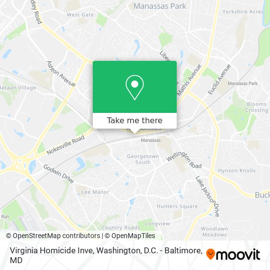 Mapa de Virginia Homicide Inve