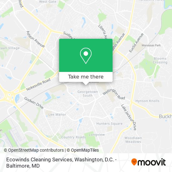 Mapa de Ecowinds Cleaning Services