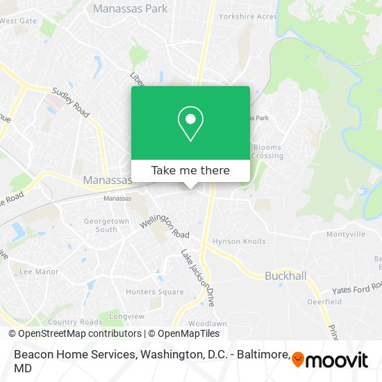 Mapa de Beacon Home Services