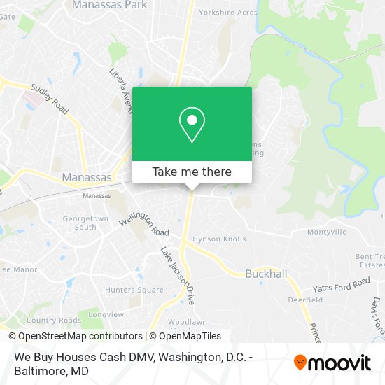 Mapa de We Buy Houses Cash DMV