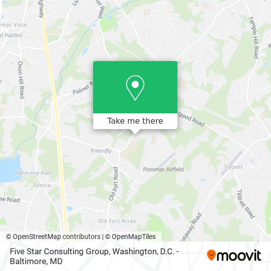 Five Star Consulting Group map
