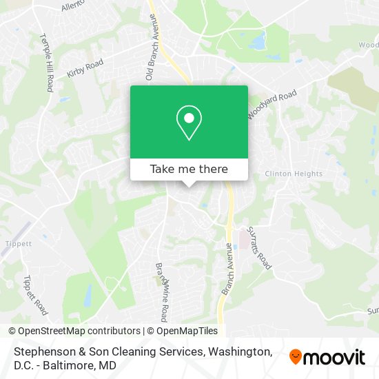 Mapa de Stephenson & Son Cleaning Services