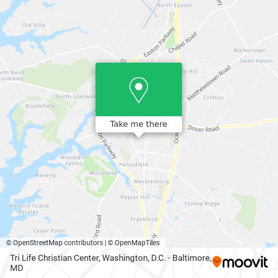 Tri Life Christian Center map